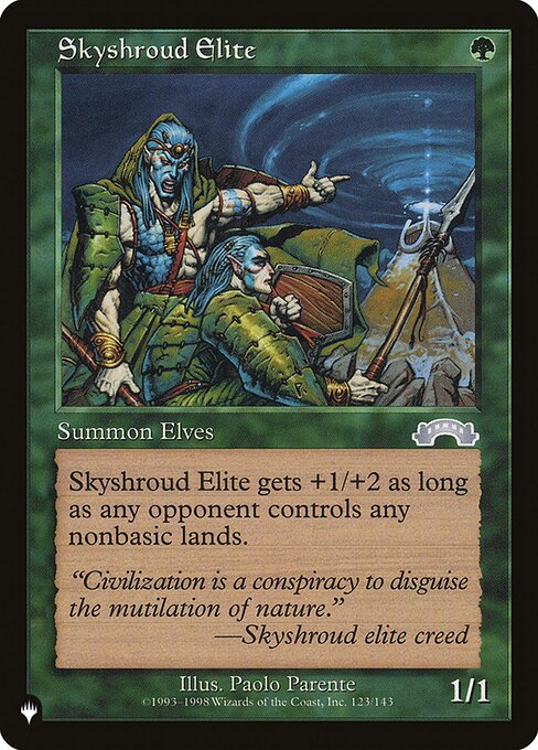 PLST: Skyshroud Elite