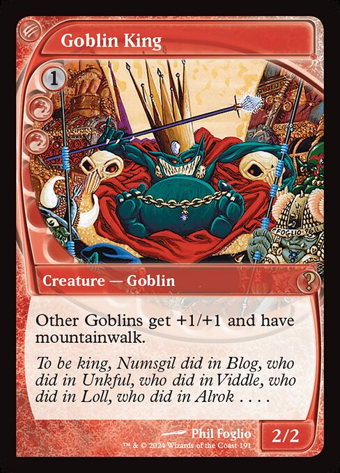 MB2: Goblin King (Future Sight) (Foil)