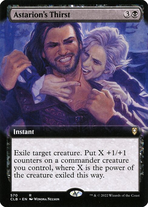 CLB: Astarion's Thirst (Extended Art) (Foil)