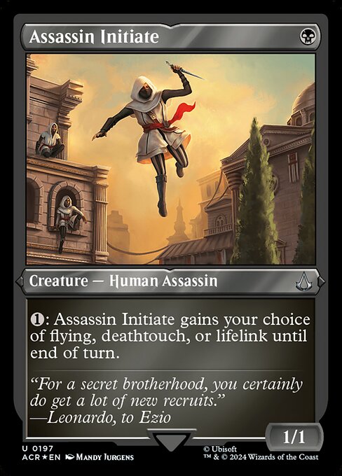 ACR: Assassin Initiate (Foil Etched)