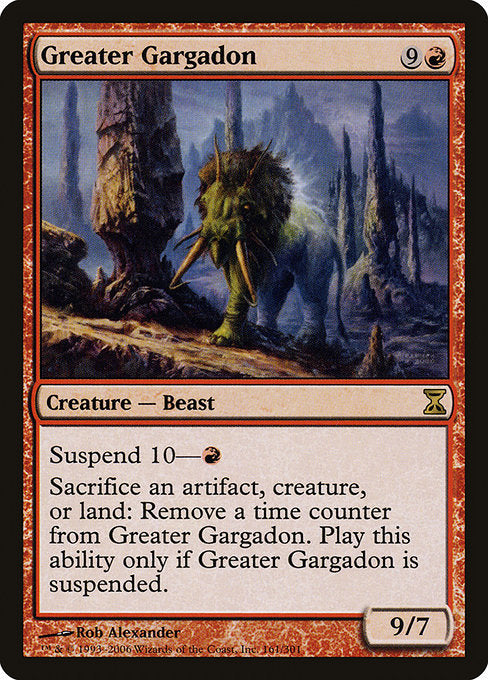 TSP: Greater Gargadon