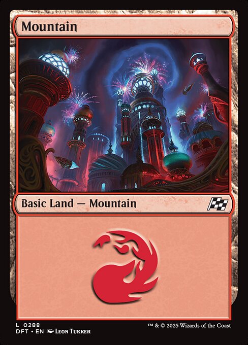 DFT: Mountain (0288) (Foil)