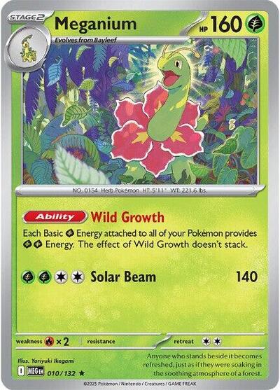 MEG: Meganium (Reverse Holofoil)