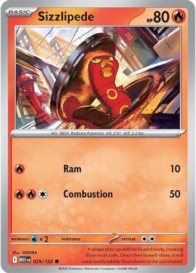 MEG: Sizzlipede (Reverse Holofoil)
