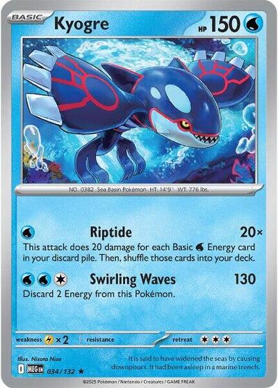 MEG: Kyogre (Holofoil)