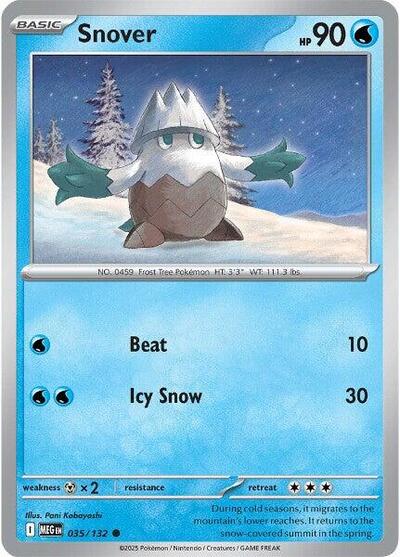 MEG: Snover - 035/132 (Reverse Holofoil)