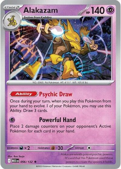 MEG: Alakazam (Reverse Holofoil)