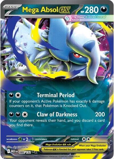 MEG: Mega Absol ex - 086/132 (Holofoil)