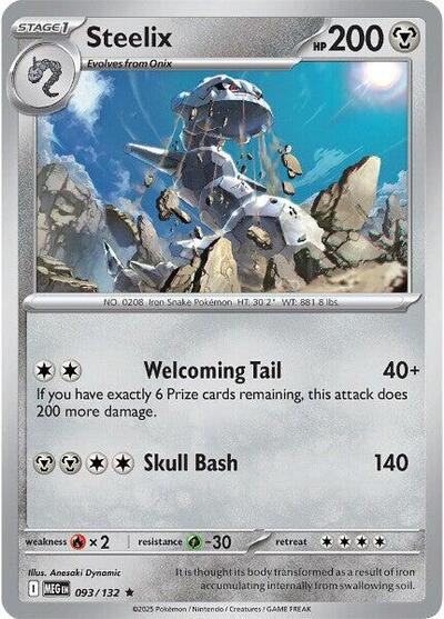 MEG: Steelix - 093/132 (Holofoil)