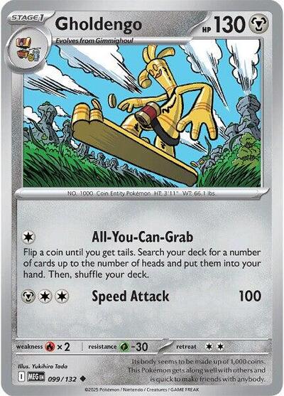 MEG: Gholdengo (Reverse Holofoil)