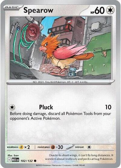 MEG: Spearow - 102/132