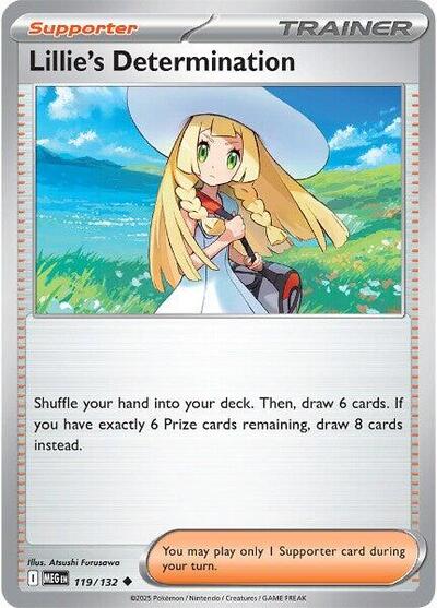 MEG: Lillie's Determination - 119/132 (Reverse Holofoil)