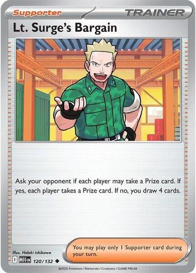 MEG: Lt. Surge's Bargain - 120/132