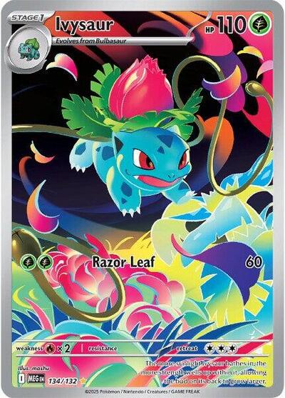 MEG: Ivysaur - 134/132 (Holofoil)