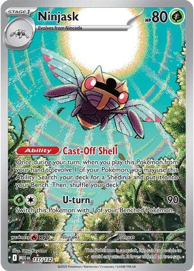 MEG: Ninjask - 137/132 (Holofoil)