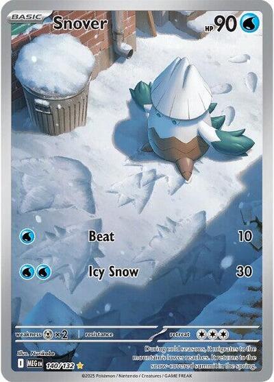 MEG: Snover - 140/132 (Holofoil)
