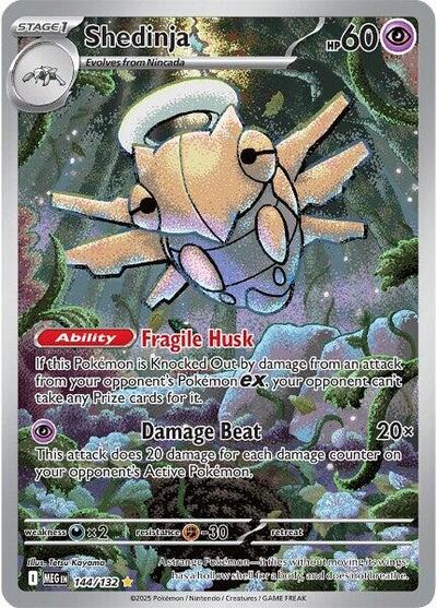 MEG: Shedinja - 144/132 (Holofoil)