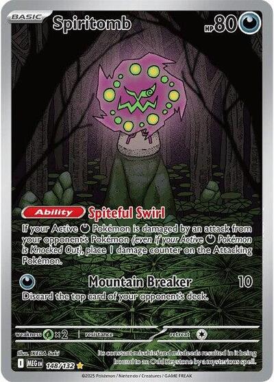 MEG: Spiritomb - 148/132 (Holofoil)