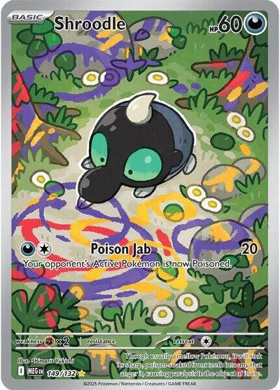 MEG: Shroodle - 149/132 (Holofoil)