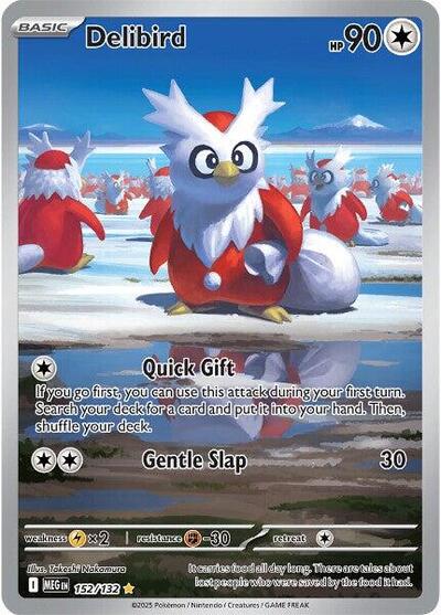 MEG: Delibird - 152/132 (Holofoil)
