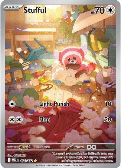 MEG: Stufful - 154/132 (Holofoil)