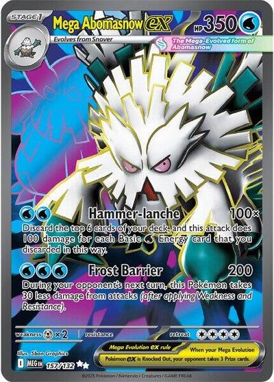 MEG: Mega Abomasnow ex - 157/132 (Holofoil)