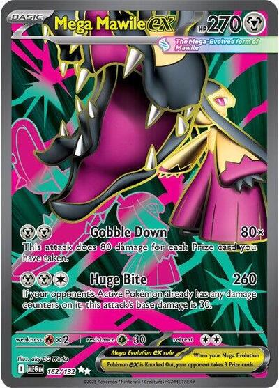 MEG: Mega Mawile ex - 162/132 (Holofoil)