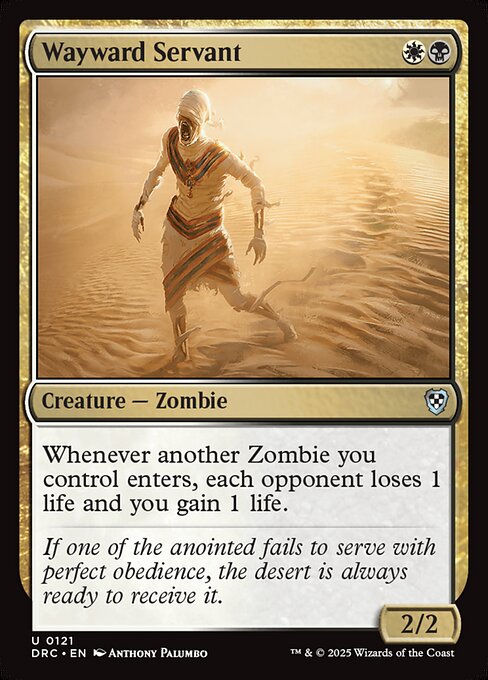 DRC: Wayward Servant