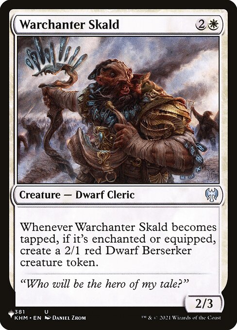 PLST: Warchanter Skald