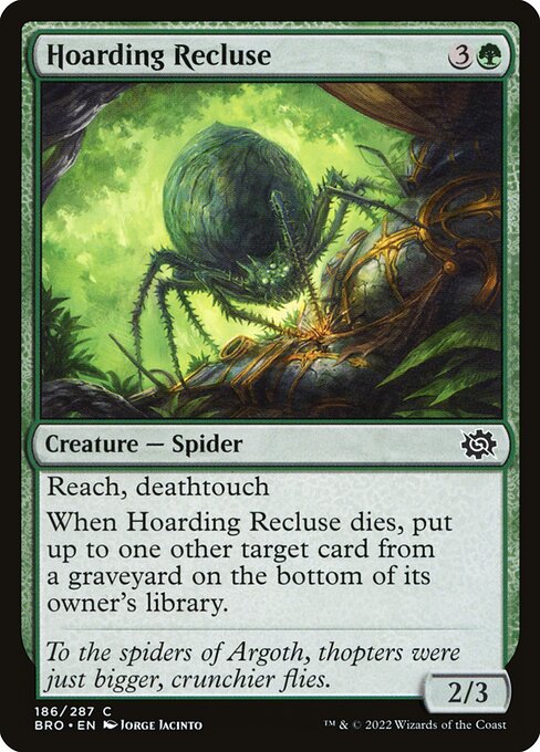 BRO: Hoarding Recluse