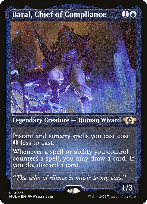 MUL: Baral, Chief of Compliance (Foil Etched)