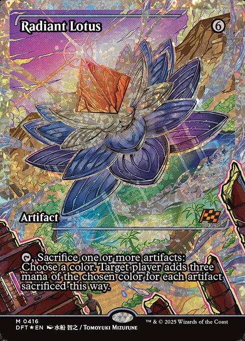 DFT: Radiant Lotus (Showcase) (Fracture Foil)