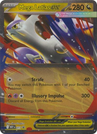 MEP: Mega Latias ex - 011 (Holofoil)