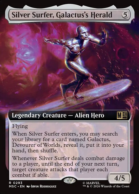 MSC: Silver Surfer, Galactus's Herald (Extended Art)