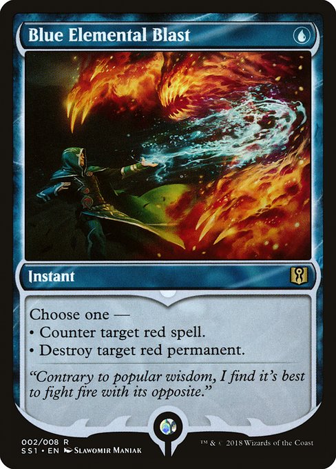 SS1: Blue Elemental Blast
