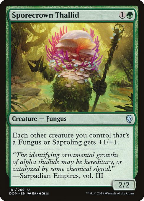 DOM: Sporecrown Thallid (Foil)