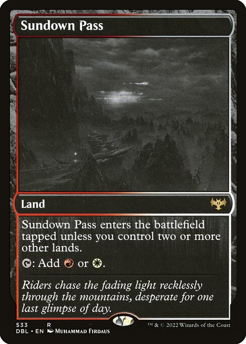 DBL: Sundown Pass (Foil)