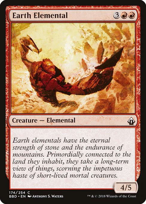 BBD: Earth Elemental (Foil)
