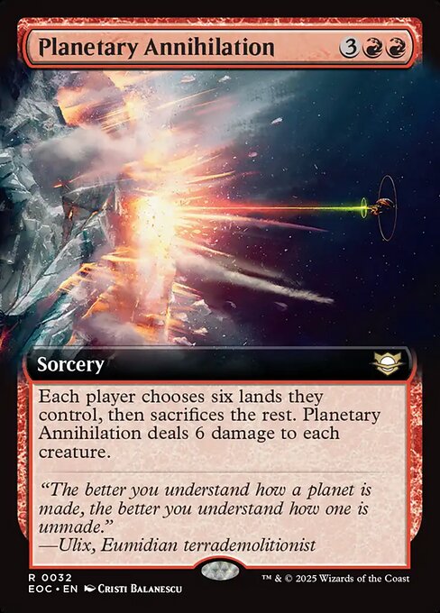 EOC: Planetary Annihilation (Extended Art)
