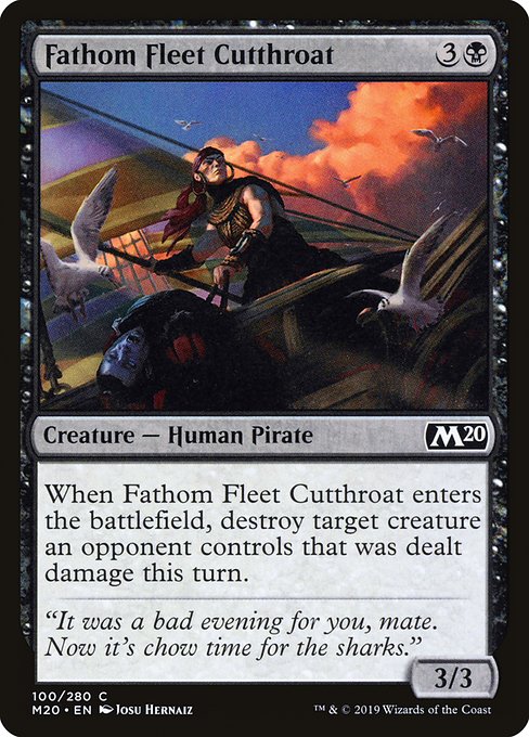 M20: Fathom Fleet Cutthroat (Foil)