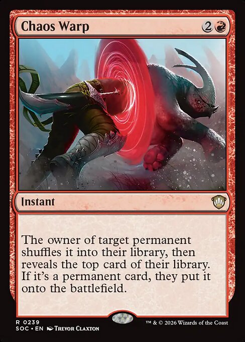 SOC: Chaos Warp