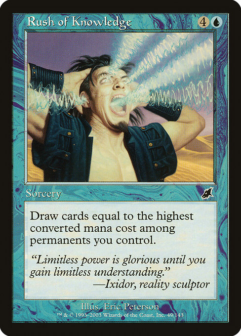 SCG: Rush of Knowledge (Foil)
