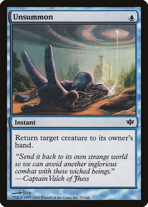 CON: Unsummon (Foil)