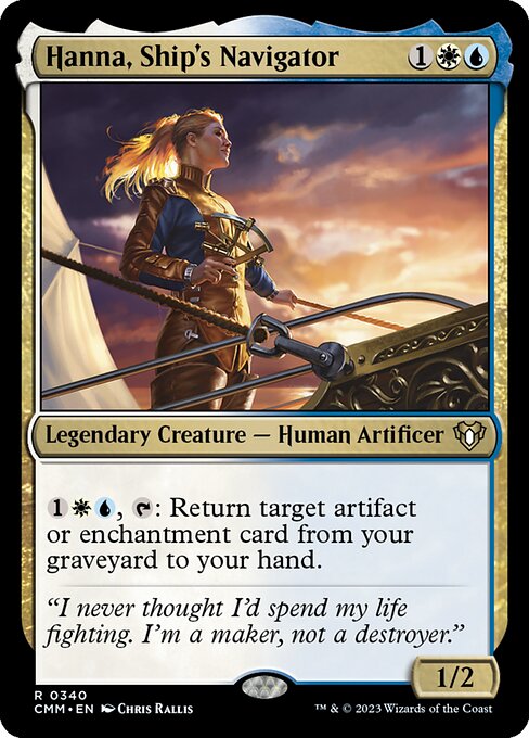 CMM: Hanna, Ship's Navigator