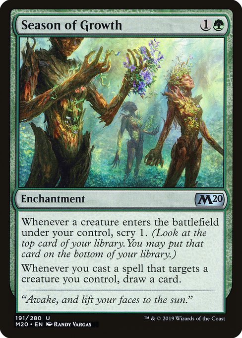 M20: Season of Growth