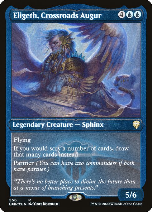 CMR: Eligeth, Crossroads Augur (Foil Etched)
