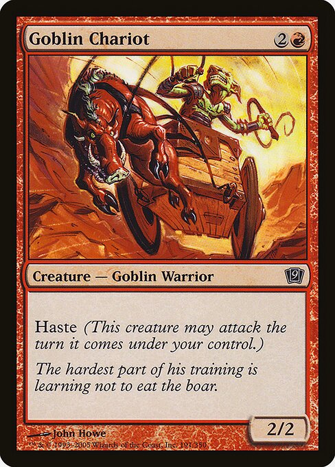 9ED: Goblin Chariot (Foil)