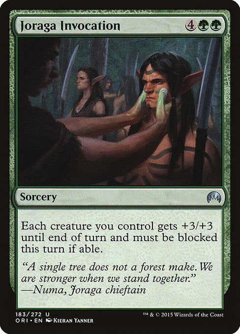 ORI: Joraga Invocation (Foil)