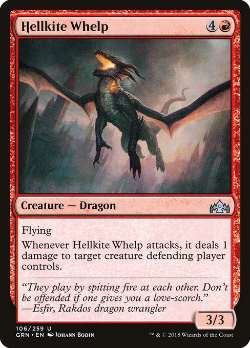 GRN: Hellkite Whelp (Foil)