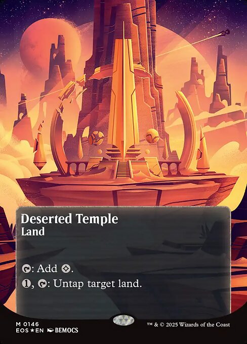 EOS: Deserted Temple (0146) (Borderless) (Galaxy Foil)